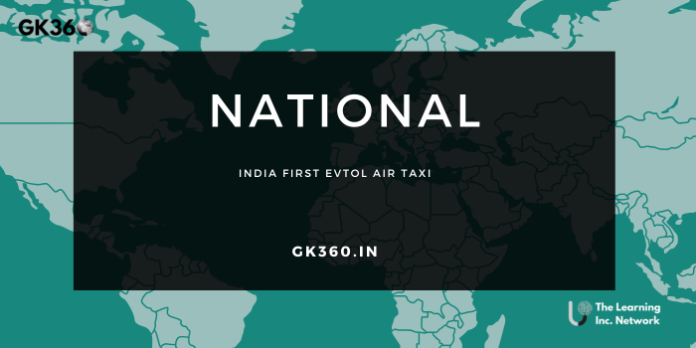 India First eVTOL Air Taxi