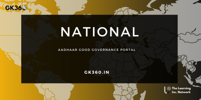 Aadhaar Good Governance Portal