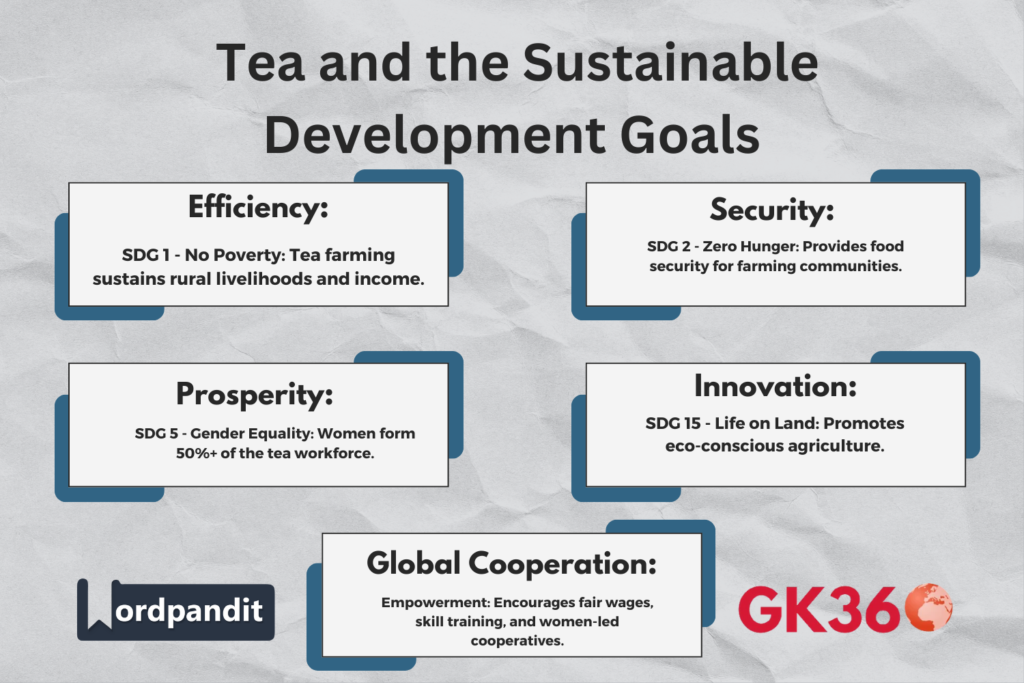 "Tea industry supporting UN Sustainable Development Goals"