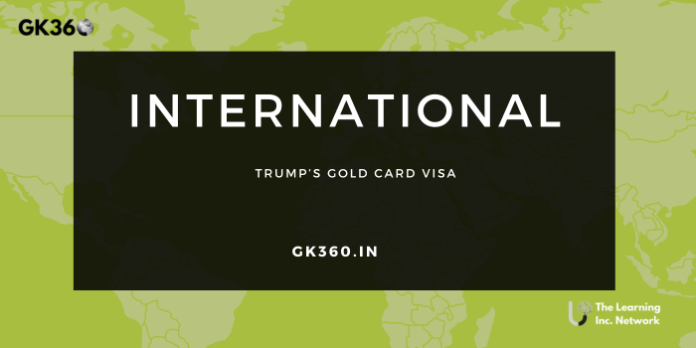Trump Gold Card Visa